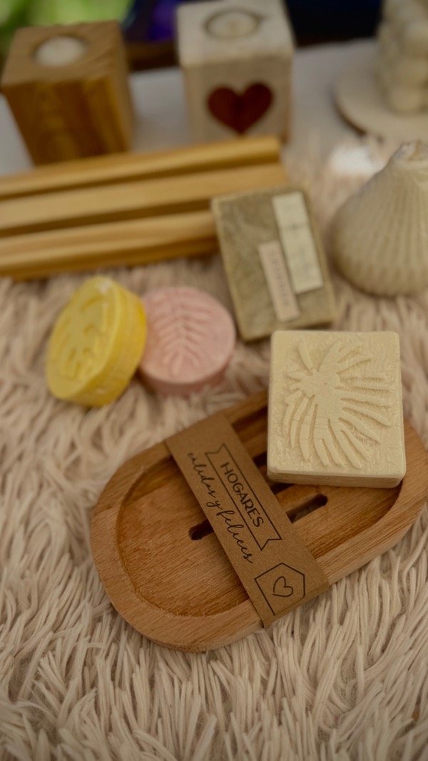 Producto - Jabonera madera