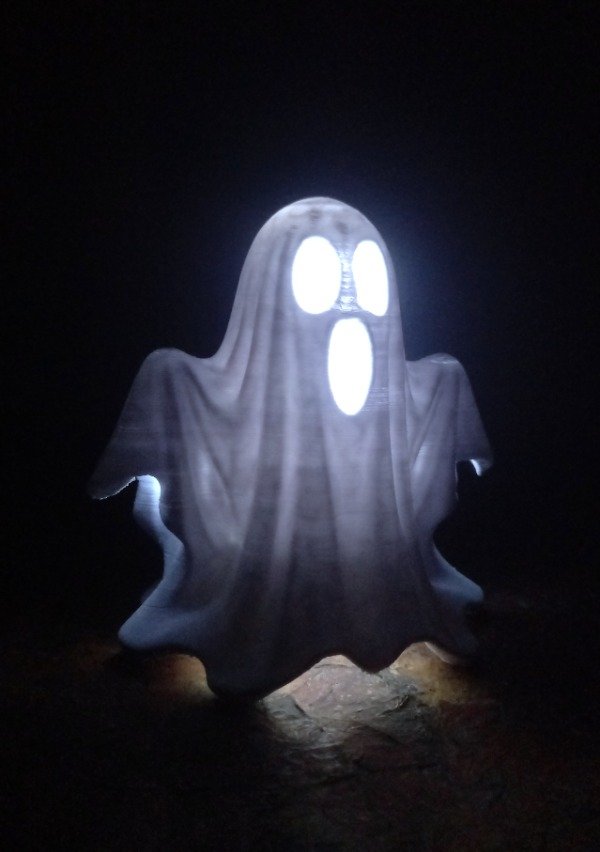 Producto - Fantasma Halloween con luz LED - 3