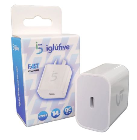 Producto - CABEZAL FUENTE IGLUFIVE 14W PD TYPE C SIN CABLE