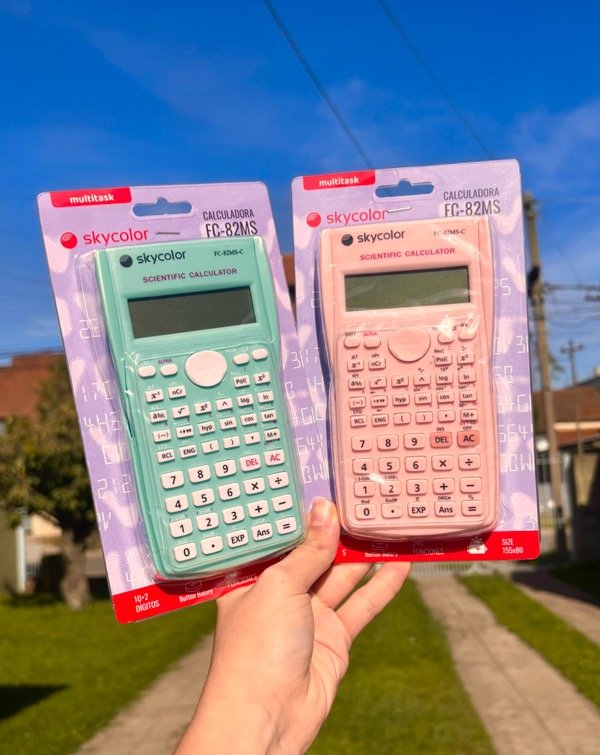 Producto - Calculadora Cientifica Skycolor Pastel