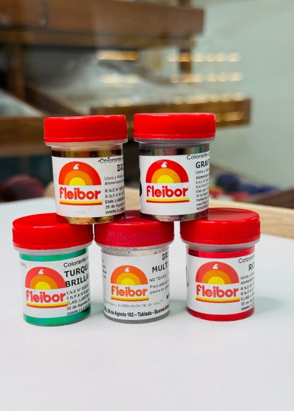 Producto - Colorante Liposoluble Metalizado Fleibor