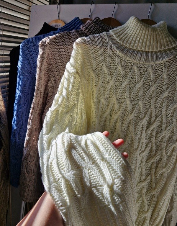 Producto - Sweater polera de lana