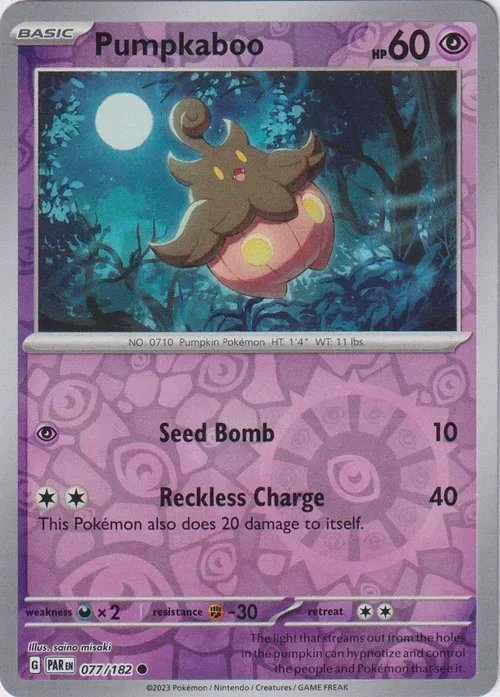 Producto - Pumpkaboo - 077/182 - Paradox Rift - Reverse Holo