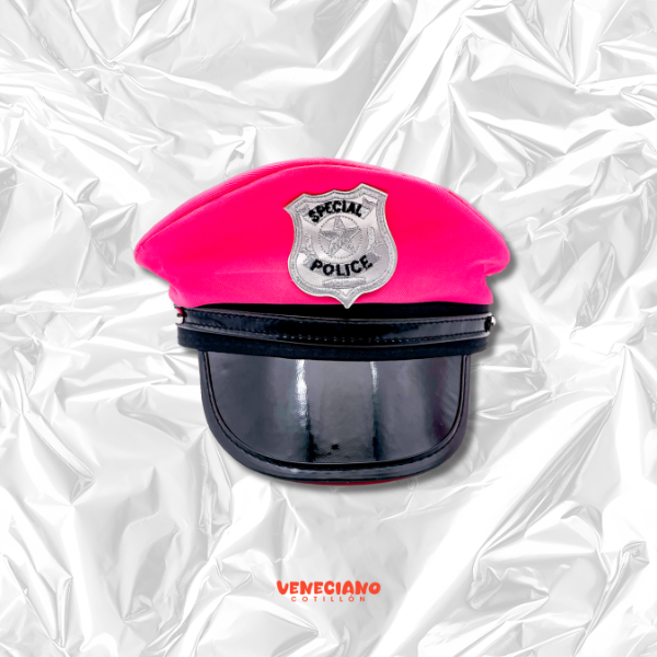 Producto - Gorro Police Rosa