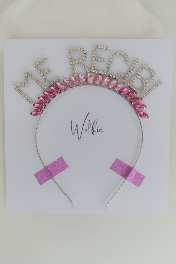 Producto - Vincha STRASS + CORONA DE GEMAS - 4