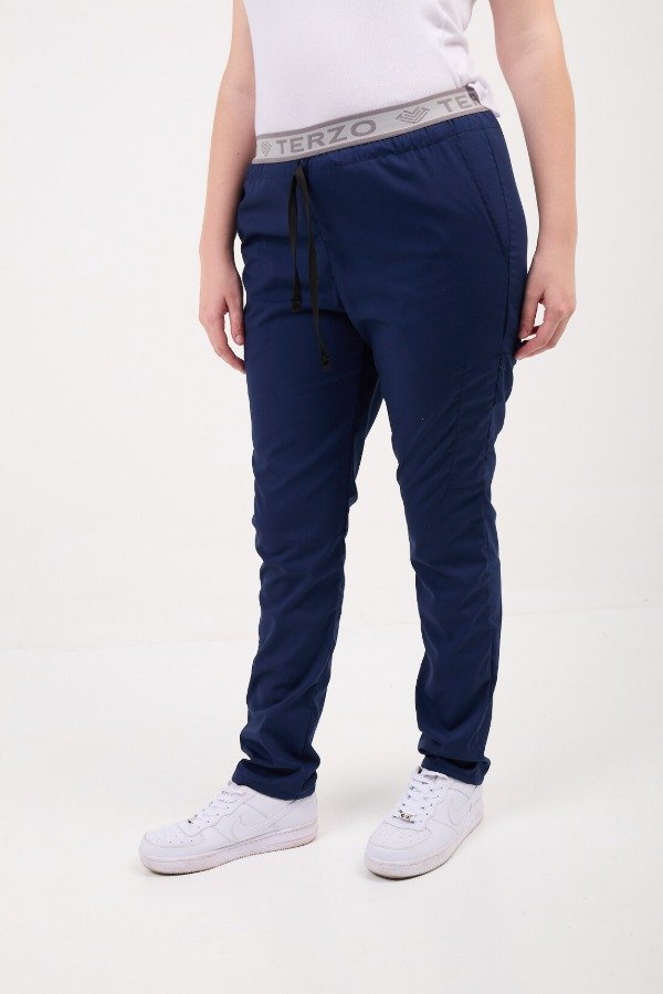 Producto - Pantalón Unisex Azul Marino Spandex