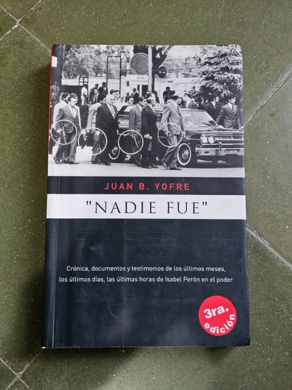 Producto - Nadie fue - Juan B. Yofre