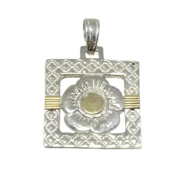 Producto - Dije Flor Cuadro D68