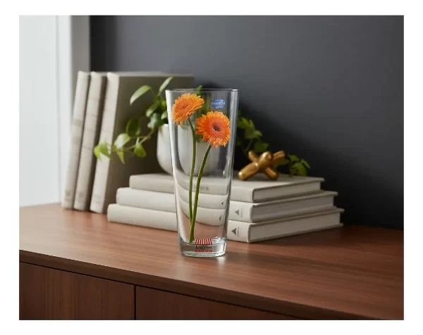 Producto - Florero 250mm Recto Cristal Bohemia - 0