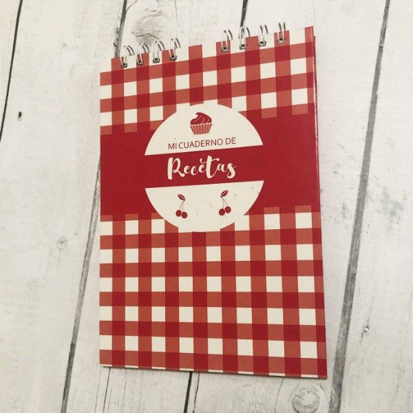 Producto - Cuaderno de Recetas - Cherry
