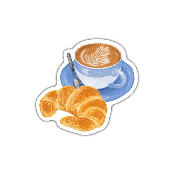 Producto - Café con Medialuna - Laca Sectorizada