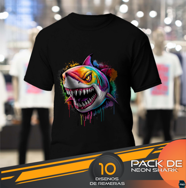 Producto - Neon Shark COD 4648