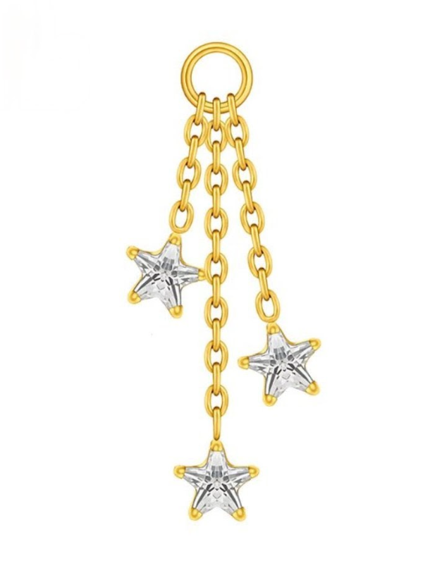 Producto - Charm estrella triple