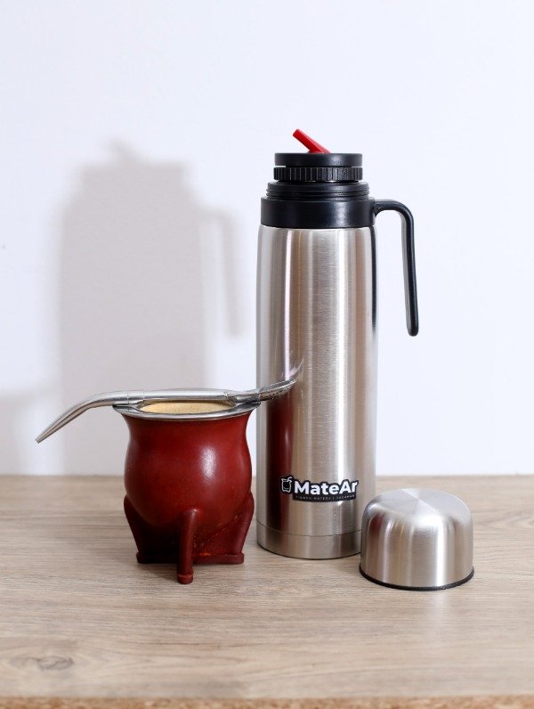 Producto - Combo Camionero de calabaza (Mate, termo y bombila)