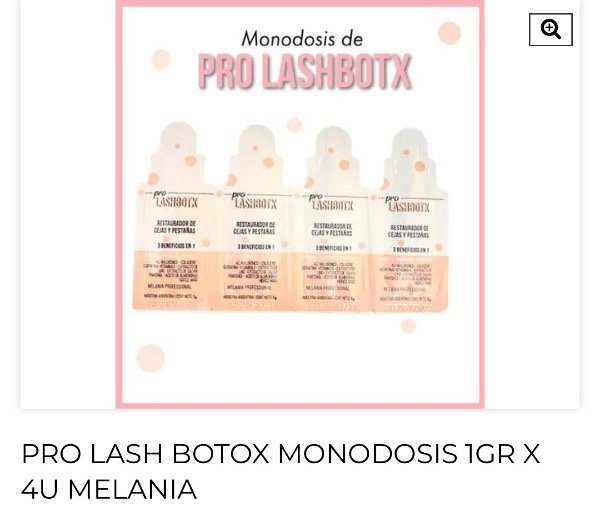 Producto - Restaurador de cejas y pestañas x4 melania