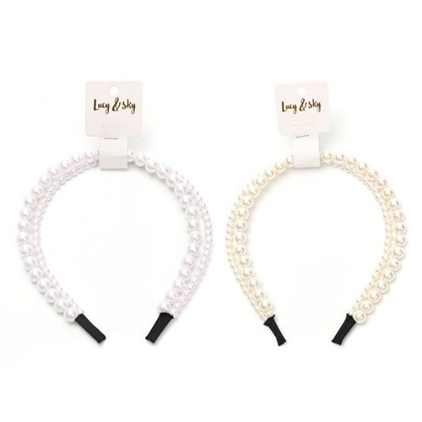 Producto - Vincha dama perlas 33752