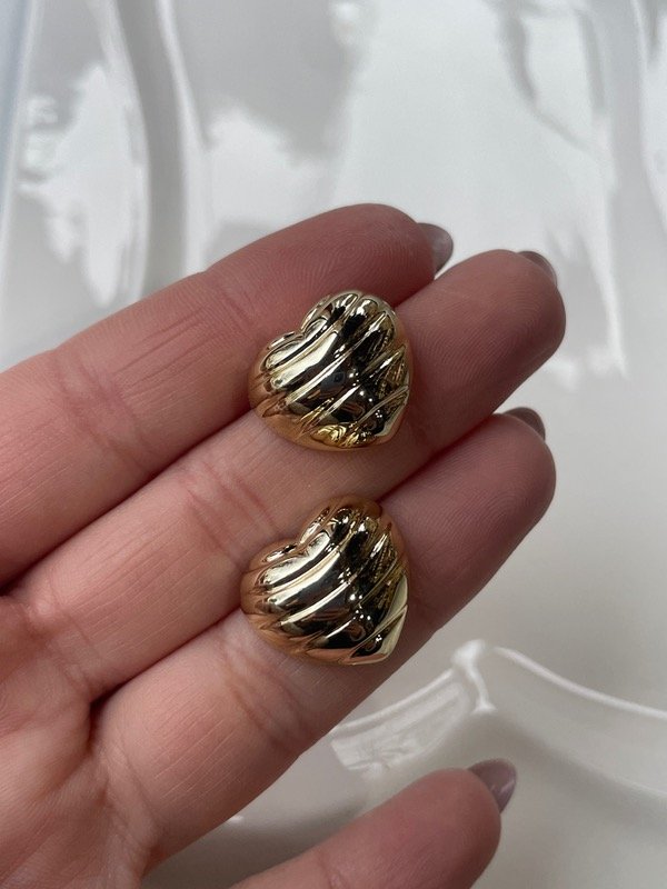 Producto - Aros corazón detalles