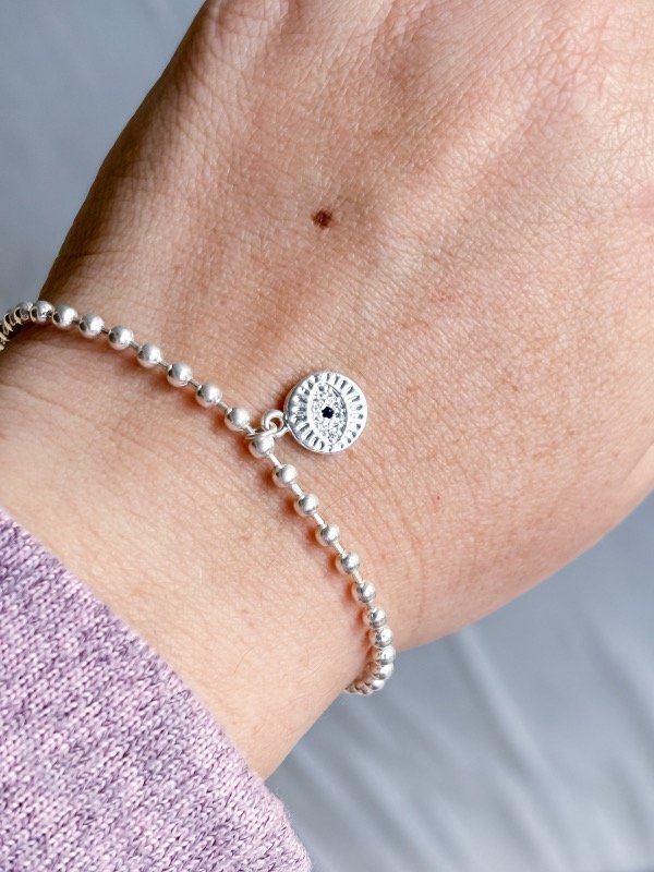 Producto - Pulsera con dije Ojito cubic - 0