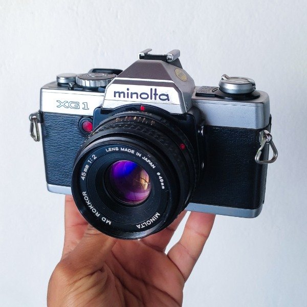 Producto - Minolta XG1 + Rokkor 45mm f2