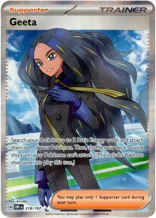 Producto - Geeta - 218/197 - Obsidian Flames - Holo