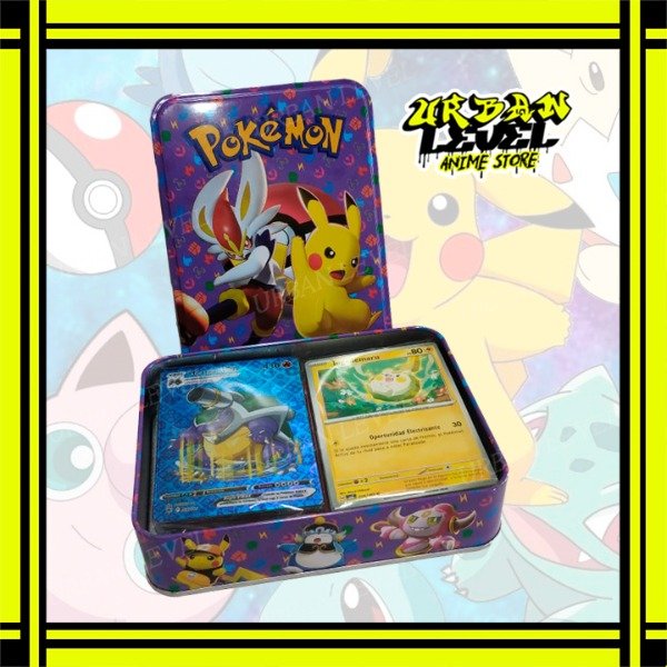 Producto - Cartas Pokemon Lata Pokemon Familiar Pf.02