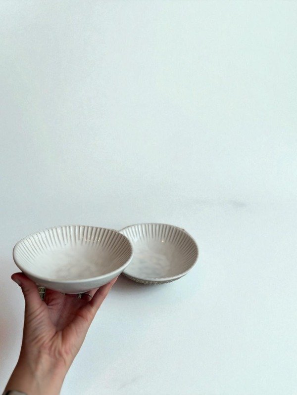 Producto - SET DE 6 BOWLS LINHAS BLANCA