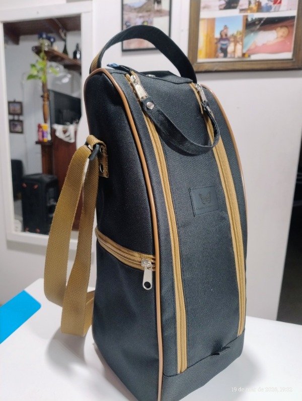 Producto - Bolso Matero Vertical negro/beige