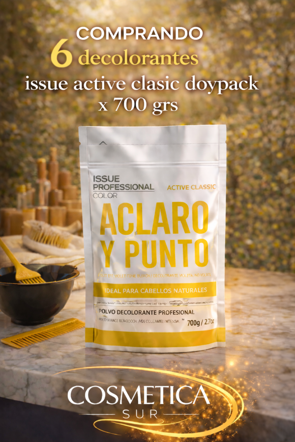 Producto - 6 x decolorante issue active clasic doypack x 700 grs