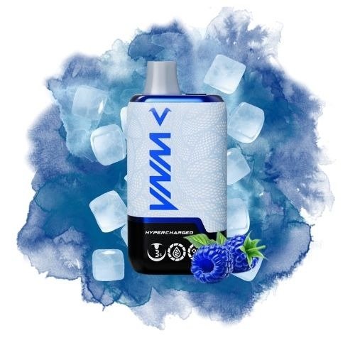 Producto - VNM HYPERCHARGED 25.000P - BLUE RAZZ ICE