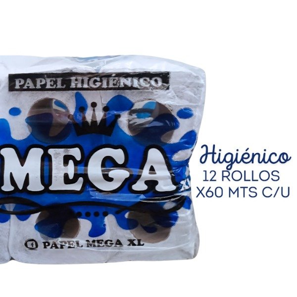Producto - PAPEL HIGIÉNICO 12 ROLLOS 60MTS