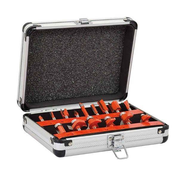 Producto - Juego de 15 Fresas Bastago 1/4 para rebajador manual