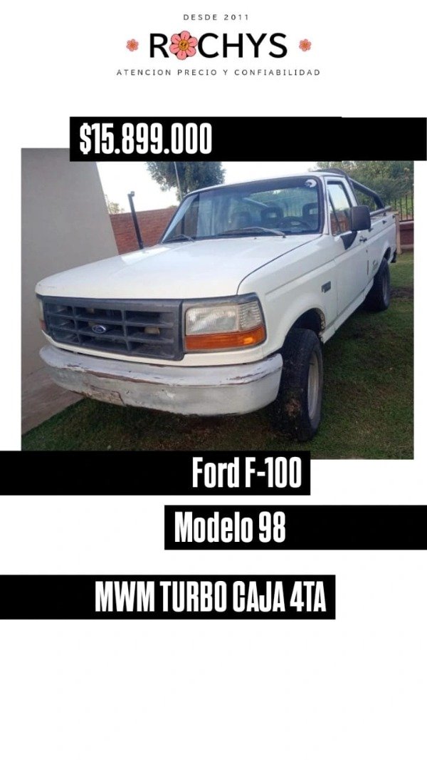 Producto - Ford F100