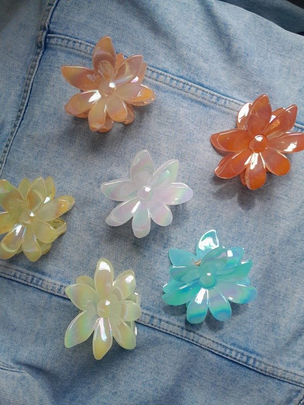 Producto - Broche flor tornasol