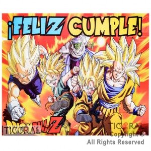 Producto - DRAGON BALL AFICHE RECORDATORIO X 1U