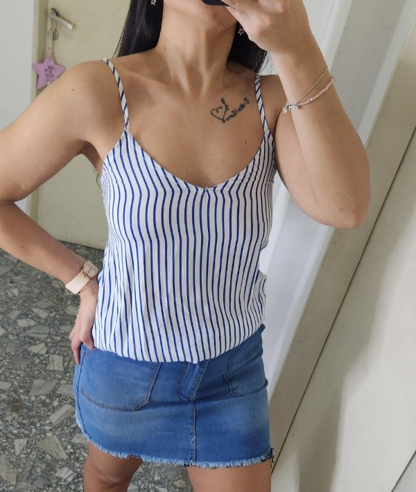 Producto - Musculosa de fibrana, talle S