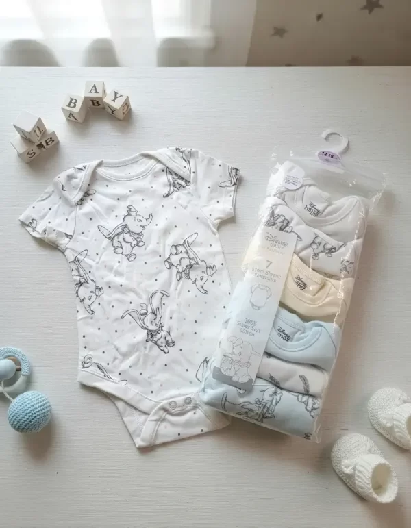 Producto - Set 7 Bodys Dumbo Disney USA