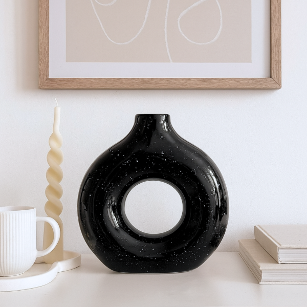 Producto - Florero Nordico Negro Grande