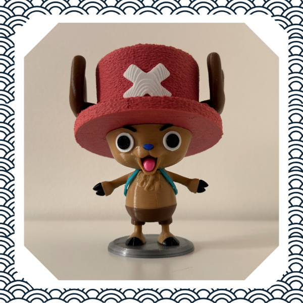 Producto - Figura de Chopper One Piece 10cm Full Color - Coleccionable Anime 3D