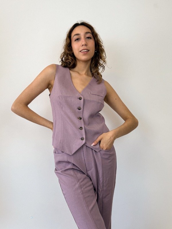 Producto - Chaleco Bowie Lila