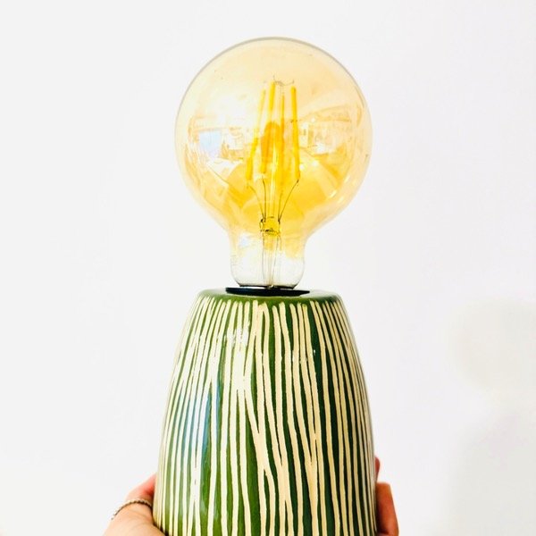 Producto - Velador Mil Rayas Verde