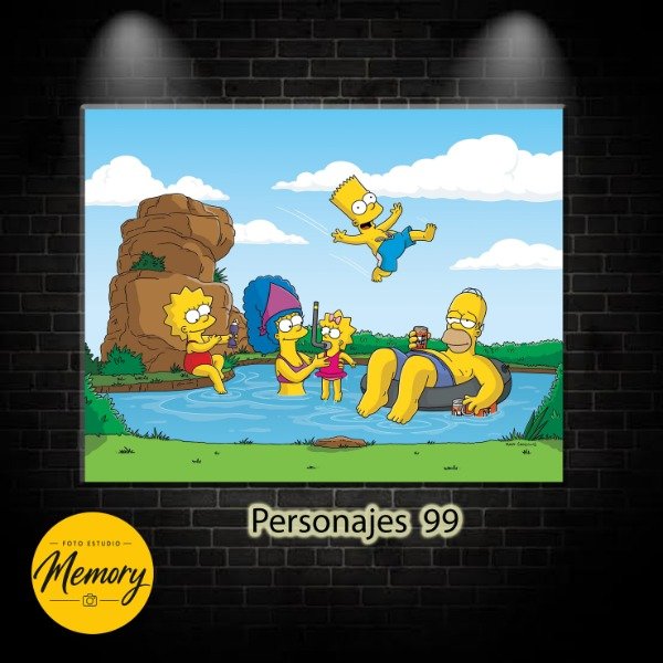 Producto - Cuadro Personajes - Diseño 99