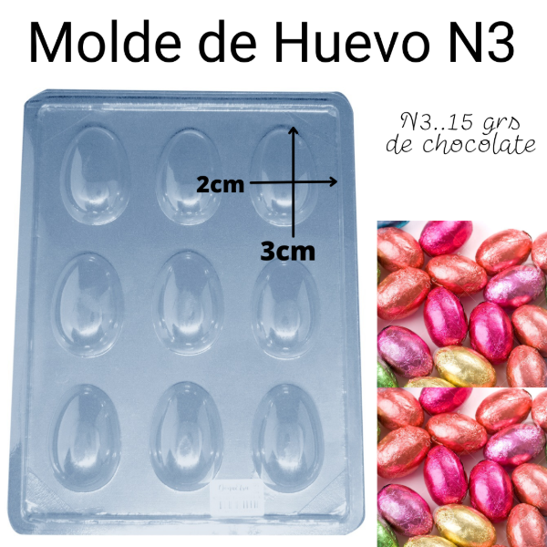 Producto - MOLDE DE HUEVO N3