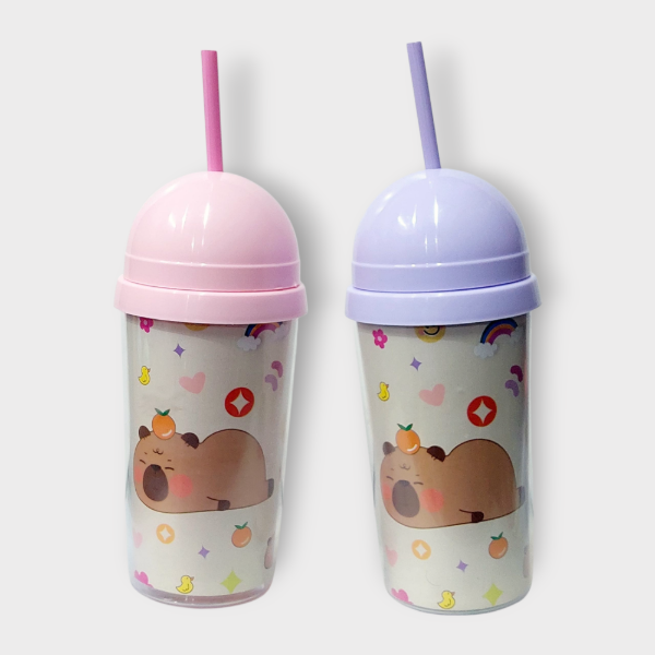 Producto - Vaso térmico Capibara Lila Y Rosa