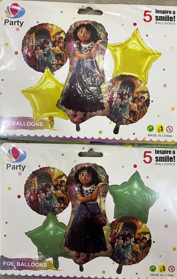 Producto - SET DE GLOBOS MIRABEL ENCANTO