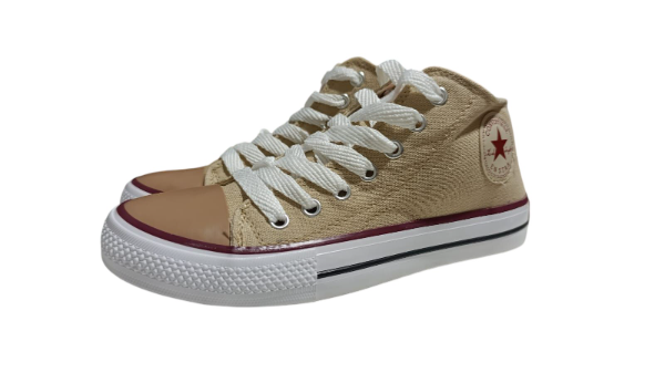 Producto - Converse Botitas lona beige mujer