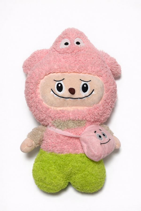 Producto - Peluche Labubu con manta