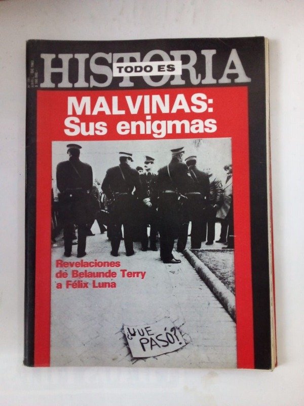 Producto - Todo es historia #191 - Abril 1983 - Malvinas sus enigmas