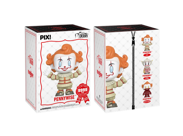 Producto - Pennywise IT Welcome To Derry PIX! Thrilljoy Sellado