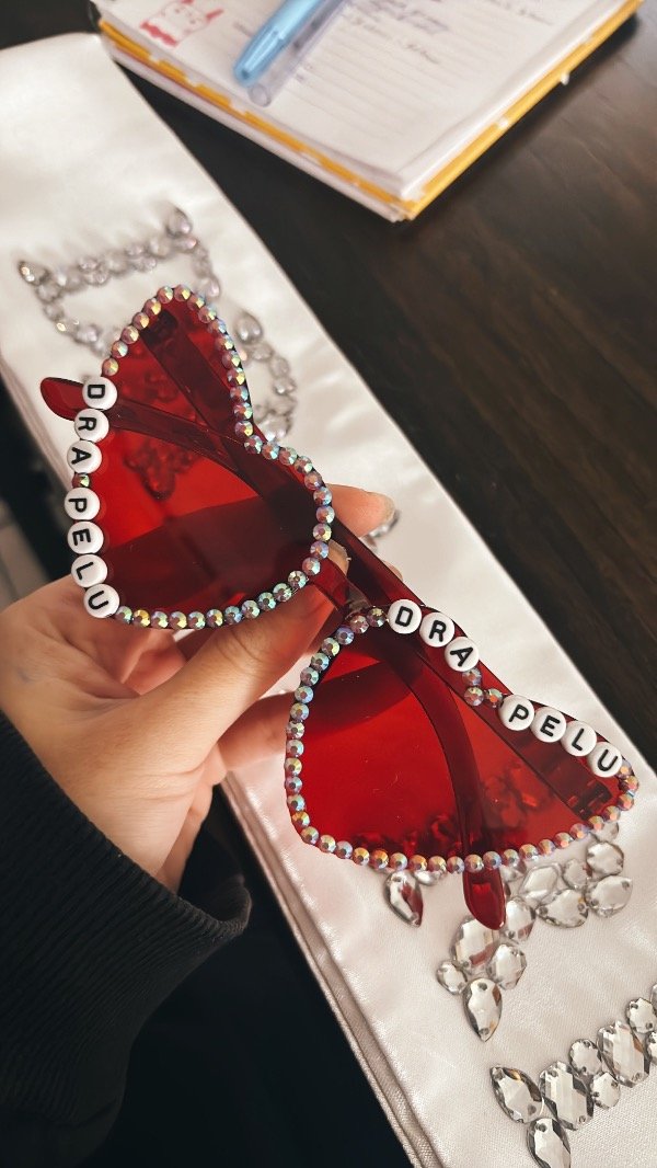 Producto - Lentes corazón personalizado