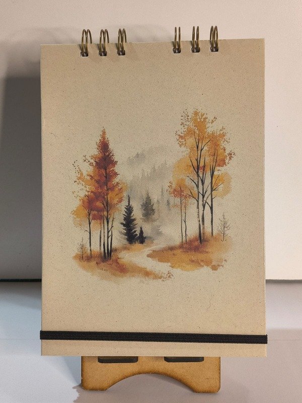 Producto - Bitácora artesanal para dibujo (Cod. 0328)